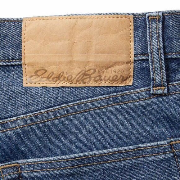 Eddie Bauer Men's Classic 5-Pocket Straight Fit Jeans Blue 40" X 30"‎ New - Picture 5 of 5